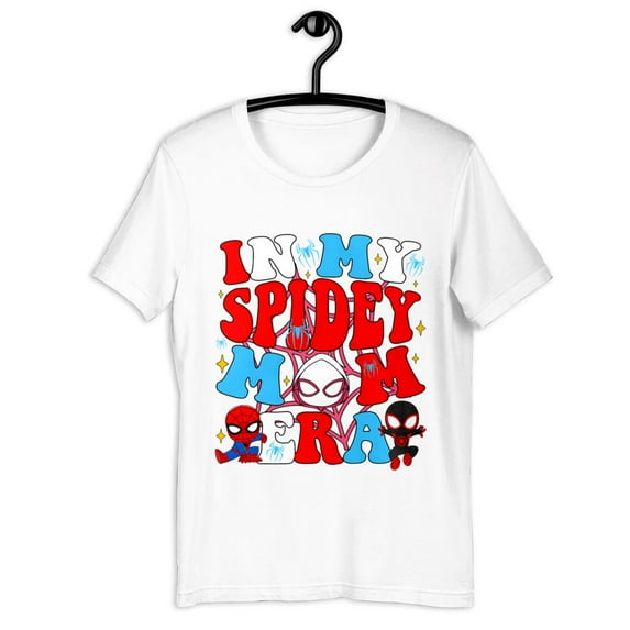 In my Spidey Mom Era Shirt, Mother's Day Gift For Mom, Spidey Hero Mom Shirt, Gwen Stacy Spider Women Shirt, Spider Mom Birthday Gift Tee RE