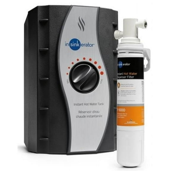 In-sink-erator  2-3 Gal Stainless Steel Hot Water Tank & Filtration Sy