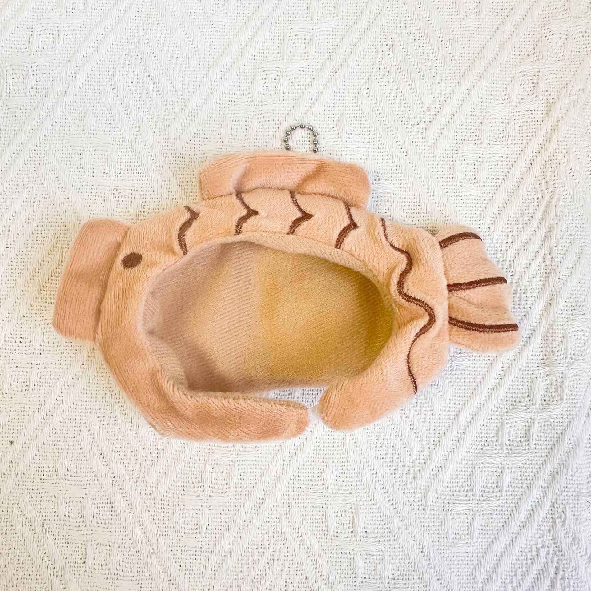 In stock 15CM Little Beaver doll pendant head cover loopy Ruby keychain