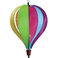 thumbnail image 1 of In the Breeze 0972 — Fiesta 6-Panel Fabric Hot Air Balloon — Colorful, Vibrant Hanging Outdoor Wind Spinner, 1 of 6