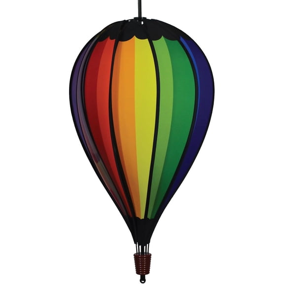 In the Breeze 0999 Rainbow Spectrum Hot Air 10-Panel Hanging, Spinning Balloon Decoration, 25",999