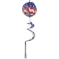 thumbnail image 1 of In the Breeze 11-inch USA Flag Hanging Ball Spinner, Wind Spinner, 2490, 1 of 5