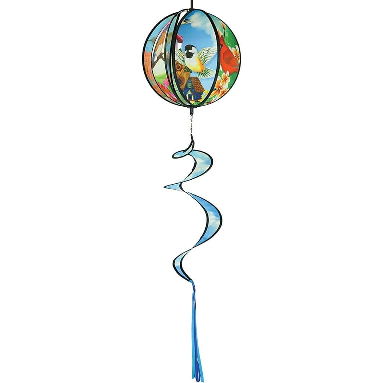 【BAON】Robans Color String Wind Jumper In the Breeze 2487 — 11-inch Bird Hanging Ball Spinner, Wind