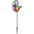thumbnail image 1 of In the Breeze 2613 — 13-inch Fiesta Double Spinner with Wind Sail — Colorful Pivoting Wind Spinner for Yards and Gardens, 1 of 6