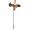 thumbnail image 1 of In the Breeze 2617 — Pivoting Monarch Butterfly Spinner — Colorful, Fun Wind Spinner and Wind Direction Indicator, 1 of 4