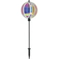 thumbnail image 1 of In the Breeze 2679 — 6 Inch Iridescent Gazing Ball Spinner — Outdoor Wind Spinner Garden Décor, 1 of 4