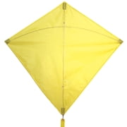 In the Breeze 2990   Yellow Diamond Kite, 30-Inch, Easy Flying Single Line Kite for All Ages