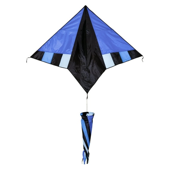 In the Breeze 3085 — Cool Delta Kite with Spinner — Easy Flying Single-Line Kite for Kids and Adults