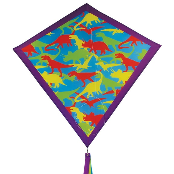 In the Breeze 3267 — Dino Camo 30 Inch Diamond Kite - Fun, Easy Flying Camo Kite