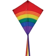 In the Breeze 3300 - Rainbow Arch 27 Inch Diamond Kite - Single Line - Includes Kite Line and Bag
