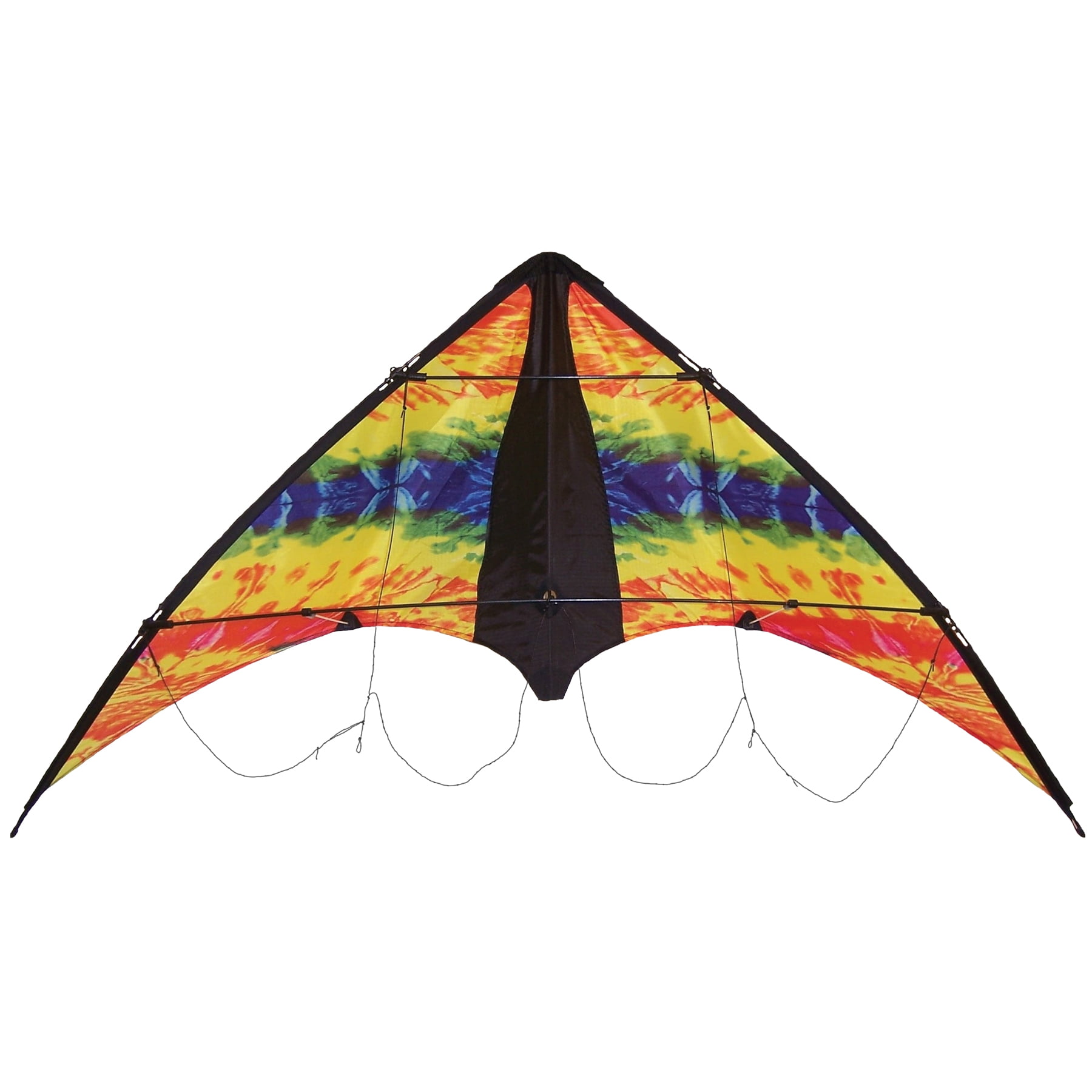 In the Breeze 3309 — Groovy Stunter Stunt Kite - 2-Line Sport Kite -  Includes Kite Line and Bag