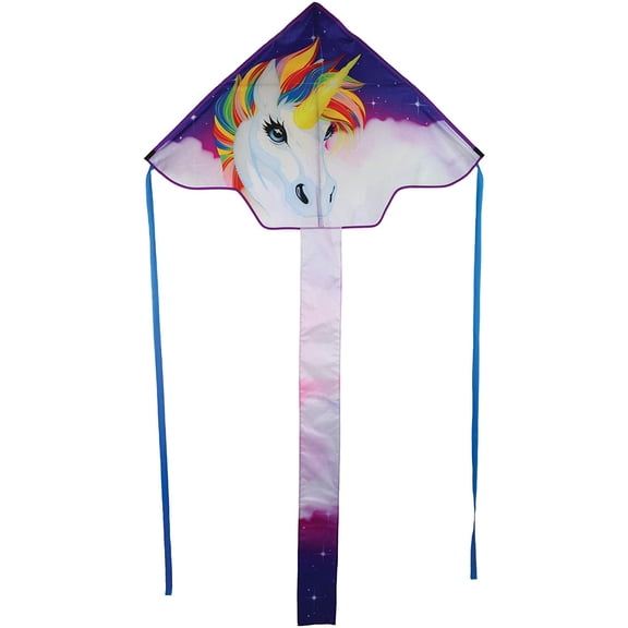 In the Breeze 3320 - Unicorn 45 Inch Fly-Hi Kite - Fun, Easy Flying Kite for All Ages
