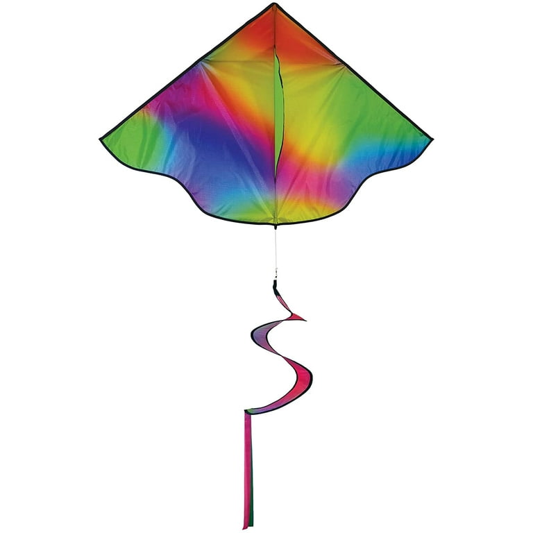 In the Breeze 3327 — Jewel Delta Kite with Spinning Tail