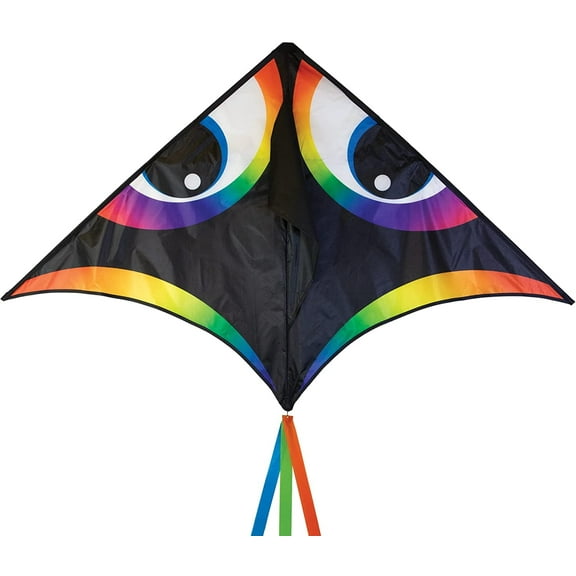 In the Breeze 3340 Manu Aurora 72" Delta Kite - Single Line Easy Flying Kite for All Ages
