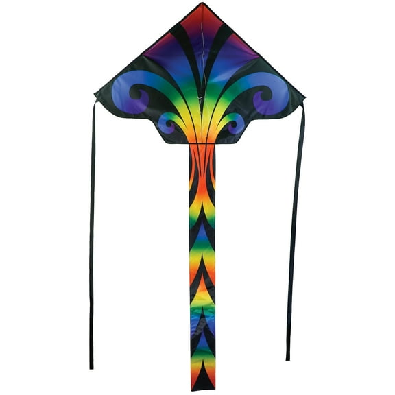 In the Breeze 3345 — Aurora 46" Fly-Hi Kite — Colorful, Easy Flying Single Line Kite