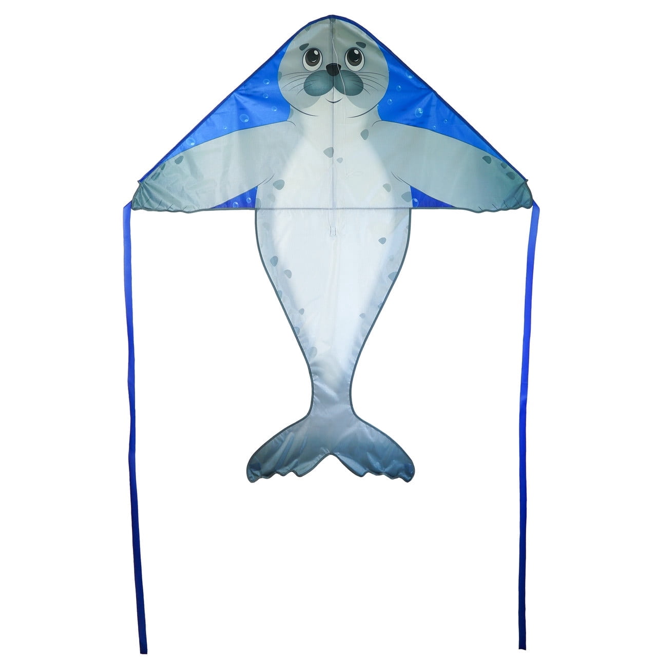 In the Breeze 3347 — Seal 46" Fly-Hi Kite — Sea Life Kite — Easy Flying Single Line Kite