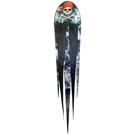 In the Breeze 3353 — 22" Smokin' Pirate Dancing Dragon Kite — Easy Flying Single Line Kite