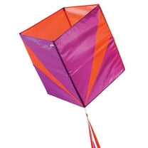 In the Breeze 3362 — Blaze Single Box Kite — Easy-Flying, Single-Line Colorful Kite; Beginner or Travel Kite