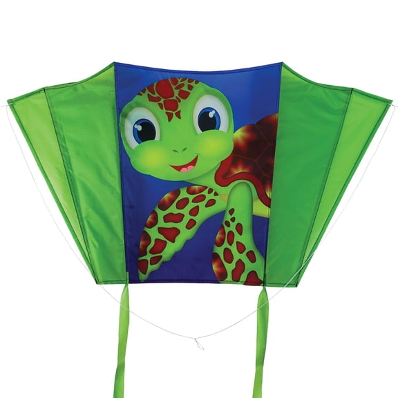 In the Breeze 3524 -- Turtle Sled Kite -- Colorful, Bold, Packable Travel Kite for All Skill Levels