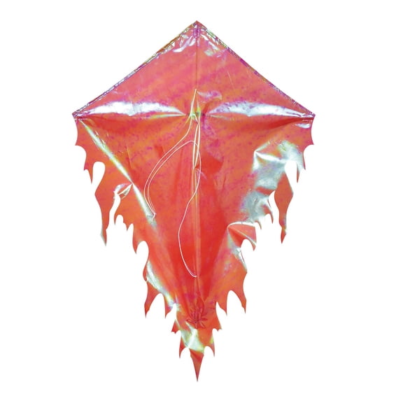 In the Breeze 3533  Iridescent Flame 24-inch Diamond Kite  Colorful, Shimmering Beginner Kite, Line and Reusable Bag Included