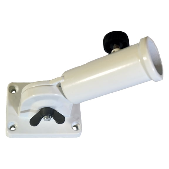 In the Breeze 3603 Adjustable Flagpole Bracket Flag Accessory Fits Poles 7/8" to 1-1/8"