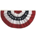 thumbnail image 1 of In the Breeze 3675 — 3' x 6' Classic Stars & Stripes Bunting — American Flag Bunting Decoration for Fourth of July, 1 of 6