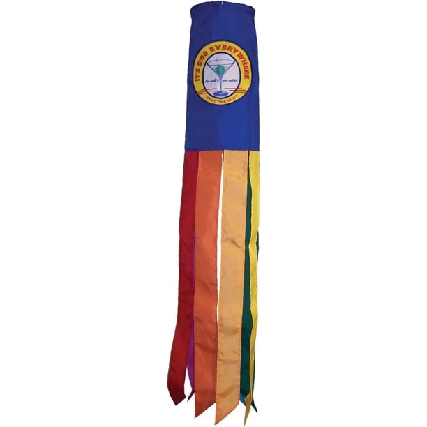 G128 Orange Windsock 40 Inch Printed 210D Polyester Heavy Duty Polye G128 Orange Windsock 40 Inch Printed 210D Polyester Heavy Duty Polye