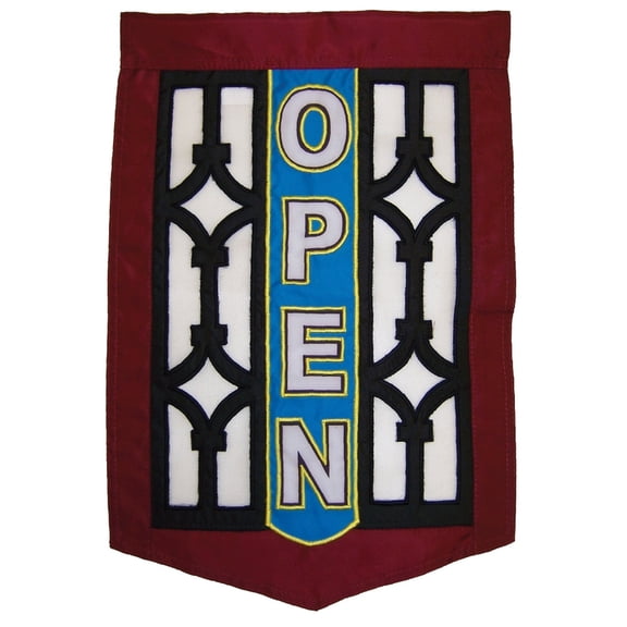 In the Breeze 4439 Open Screen Door Garden Flag Colorful Outdoor Decor for Yards, Gardens, Businesses