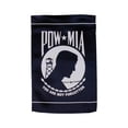 thumbnail image 1 of In the Breeze 4497 — POW/MIA Lustre Garden Flag, 12"x18" — Vibrant Outdoor Military Banner, 1 of 1