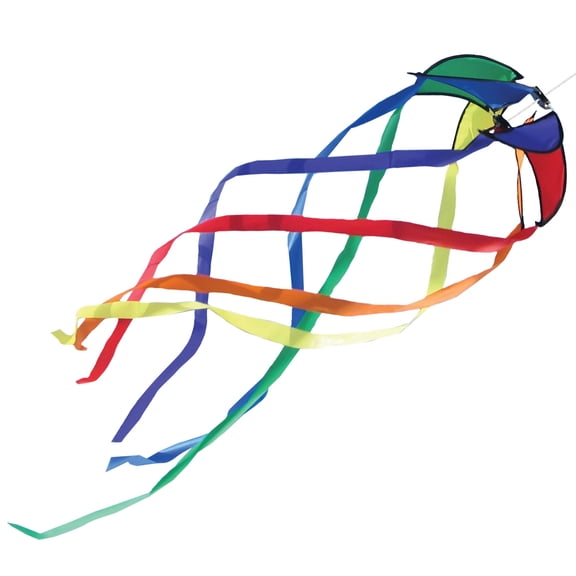 In the Breeze 4606 — Orbiter Star, 12-Inch — Fun Hanging Wind Spinner Decoration, Kite Line Laundry