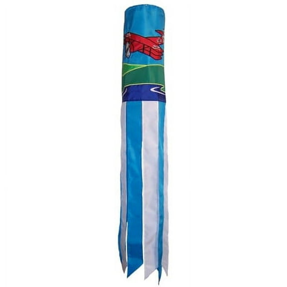 In the Breeze 4615 Red Baron Windsock, 40-Inch, Colorful Aviation Hanging Decoration