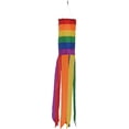 thumbnail image 1 of In the Breeze 4846 — Rainbow Column Value Sock/Windsock, 24-Inch — Colorful Yard or Porch Decor, 1 of 4