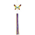thumbnail image 1 of In the Breeze 5191 — Butterfly & Ribbon Windsock — Resin Suncatcher for Gardens or Windows, 1 of 4