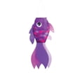 thumbnail image 1 of In the Breeze 5222 — 15-inch Lavender Damsel Fish Windsock — Colorful Purple Fishsock Hanging Garden Decor with Detailed Printed Graphics, 1 of 6