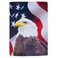 thumbnail image 1 of In the Breeze 7407 — US Eagle Luster Garden Flag — 18" x 12" Polyester Garden Outdoor Flag — Patriotic Garden Accent, 1 of 2