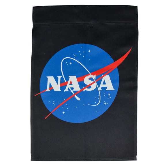 In the Breeze 7410 NASA Logo Garden Flag - Fun Outdoor Decoration for your Home - 12 x 18 Inches
