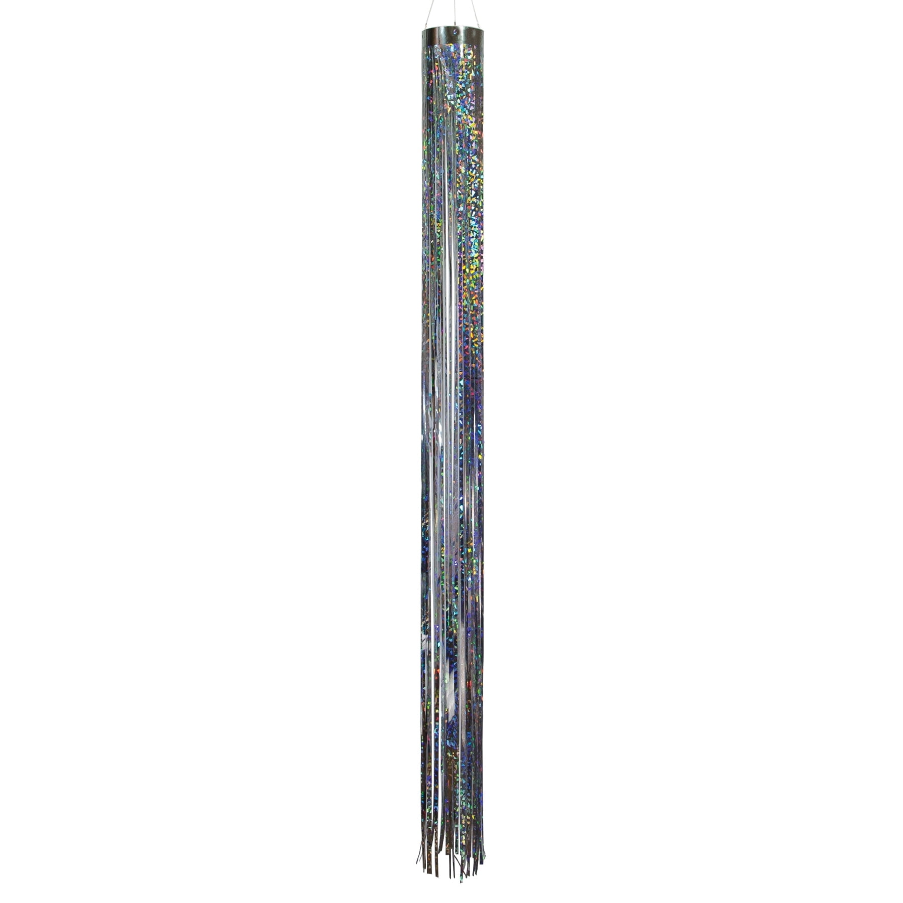 In the Breeze 9052 Silver Holographic 51-inch Mylar Windsock - Walmart.com