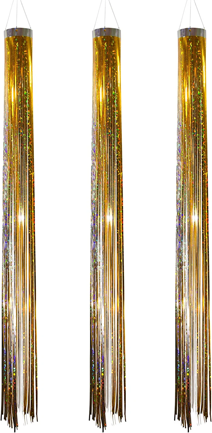 In the Breeze 9505 — Gold Mylar Holographic Windsock (3 Pack ...