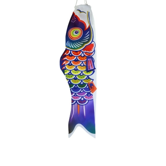 In the Breeze Spectrum Koi Fishsock - Colorful Rainbow Koi Fish Windsock - 24-Inches