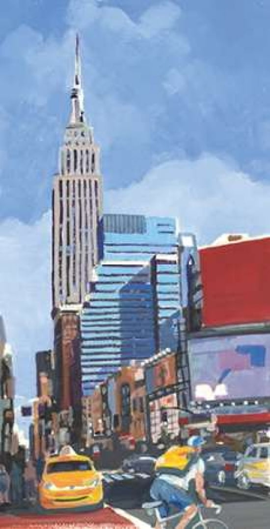 In the City II Canvas Art - PM Shore (12 x 18)