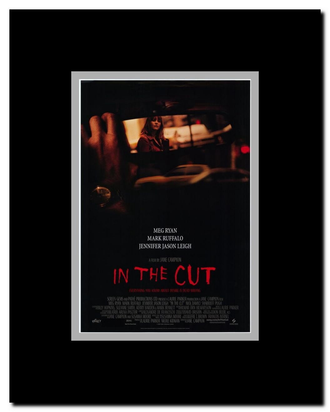 In the Cut Framed Movie Poster