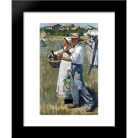 In the Dauphiné 20x24 Framed Art Print by Henry Herbert La Thangue