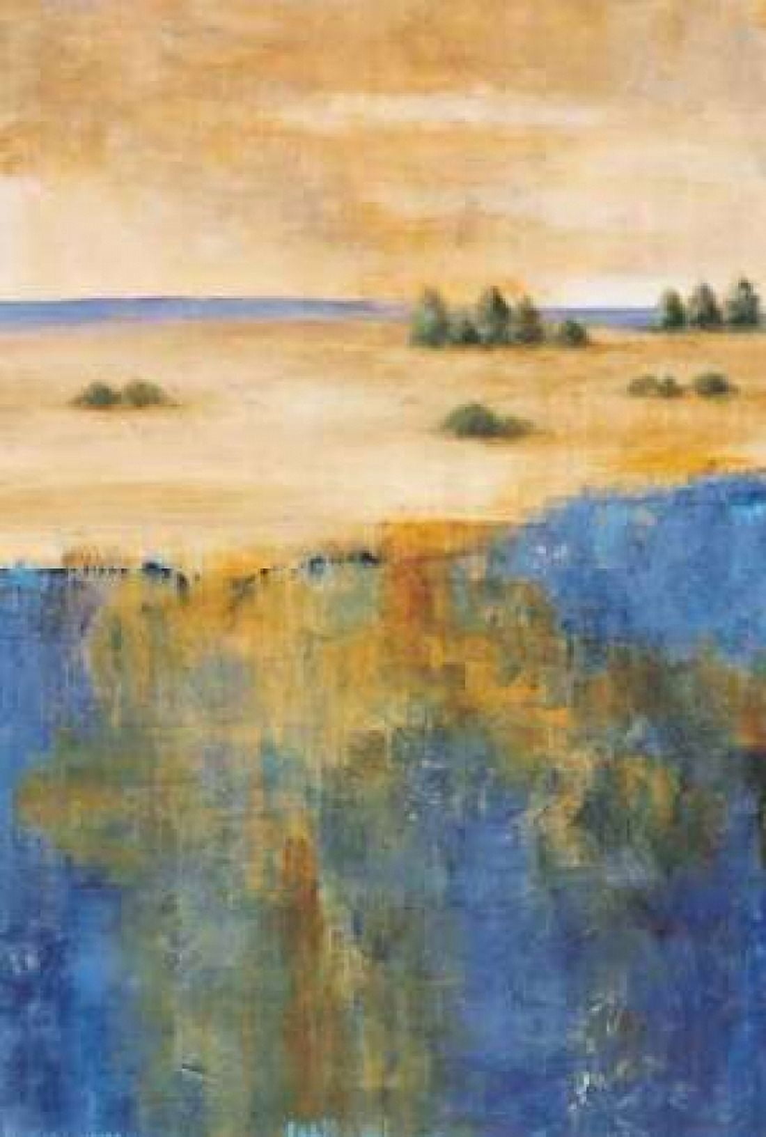 In the Distance II Canvas Art - Cheryl Martin (24 x 36)