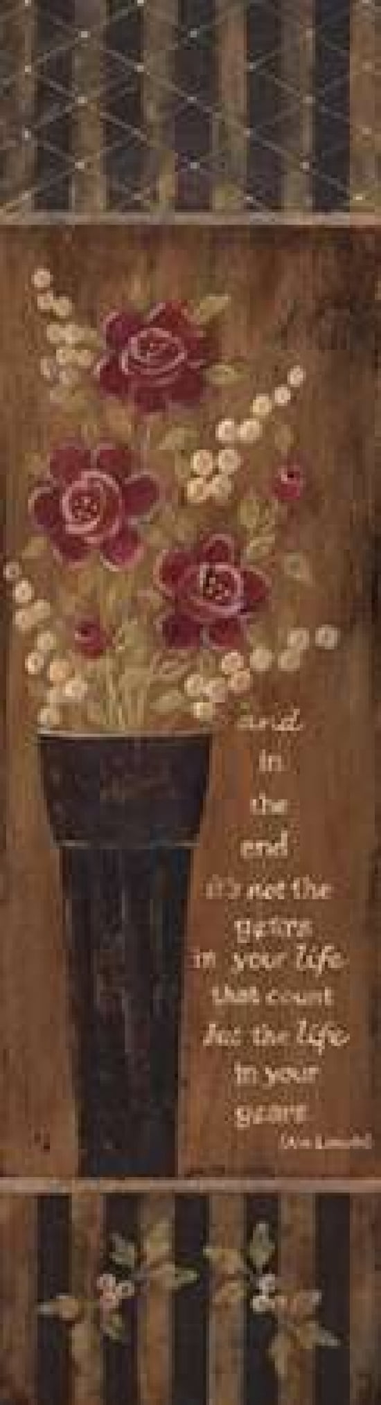 In the End Canvas Art - Jo Moulton (8 x 24)