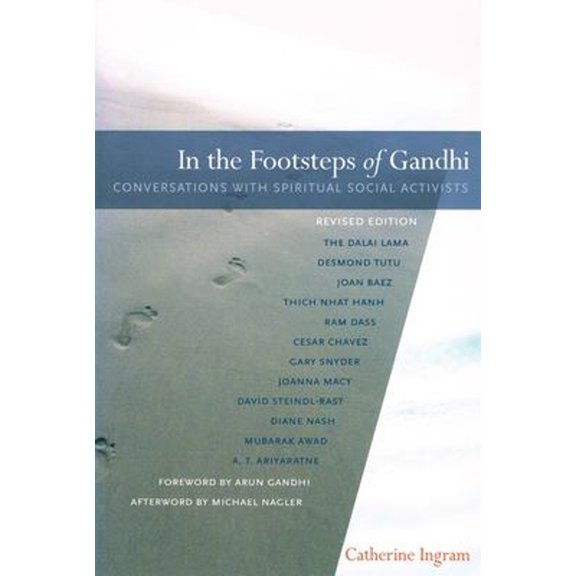 Pre-Owned In the Footsteps of Gandhi: Conversations with Spiritual Social Activists (Paperback) 1888375353 9781888375350