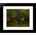 thumbnail image 1 of In the Forest of Fontainebleau 20x24 Framed Art Print by Camille Corot, 1 of 2