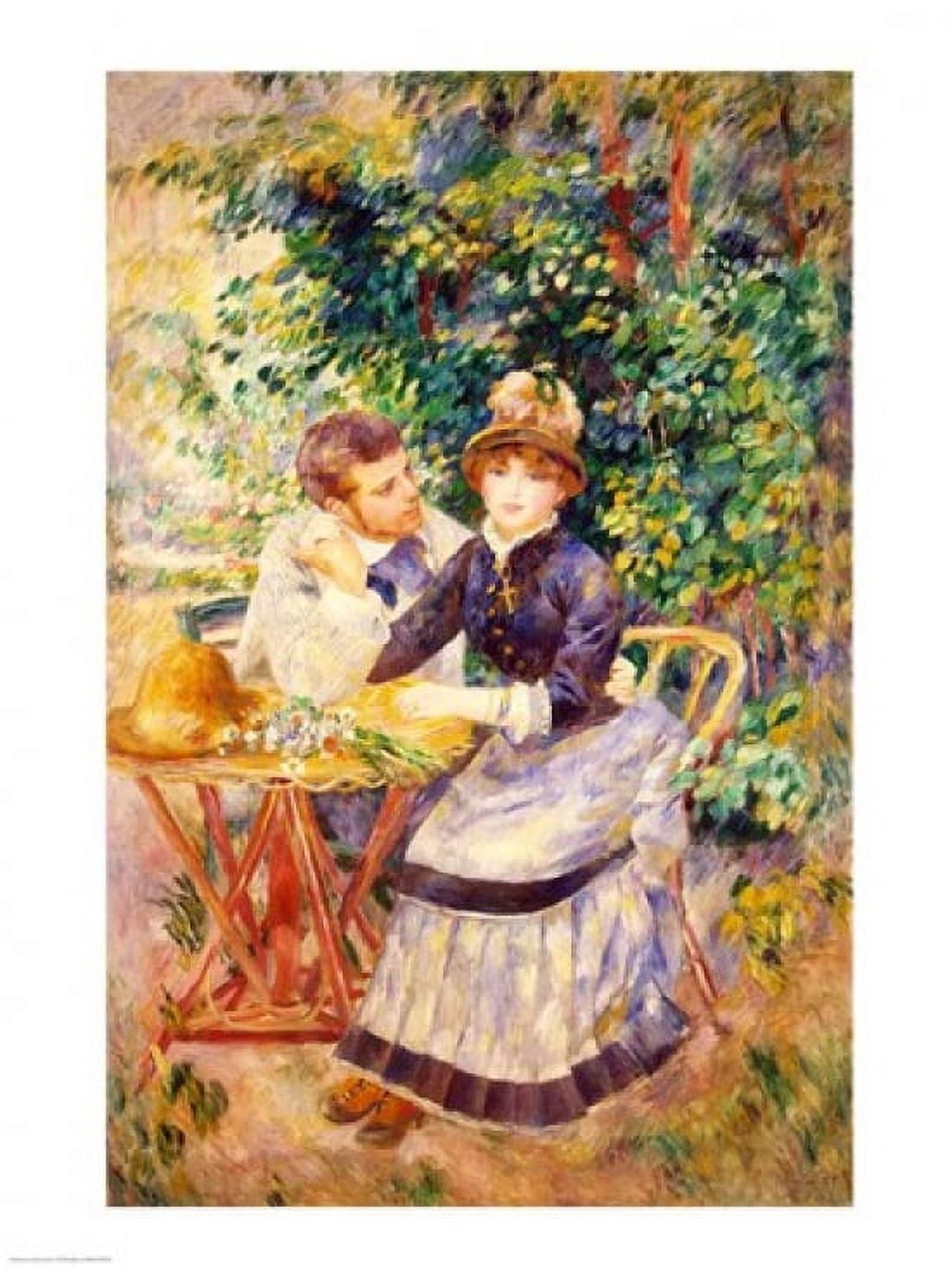 In the Garden 1885 Canvas Art - Pierre-Auguste Renoir (18 x 24)