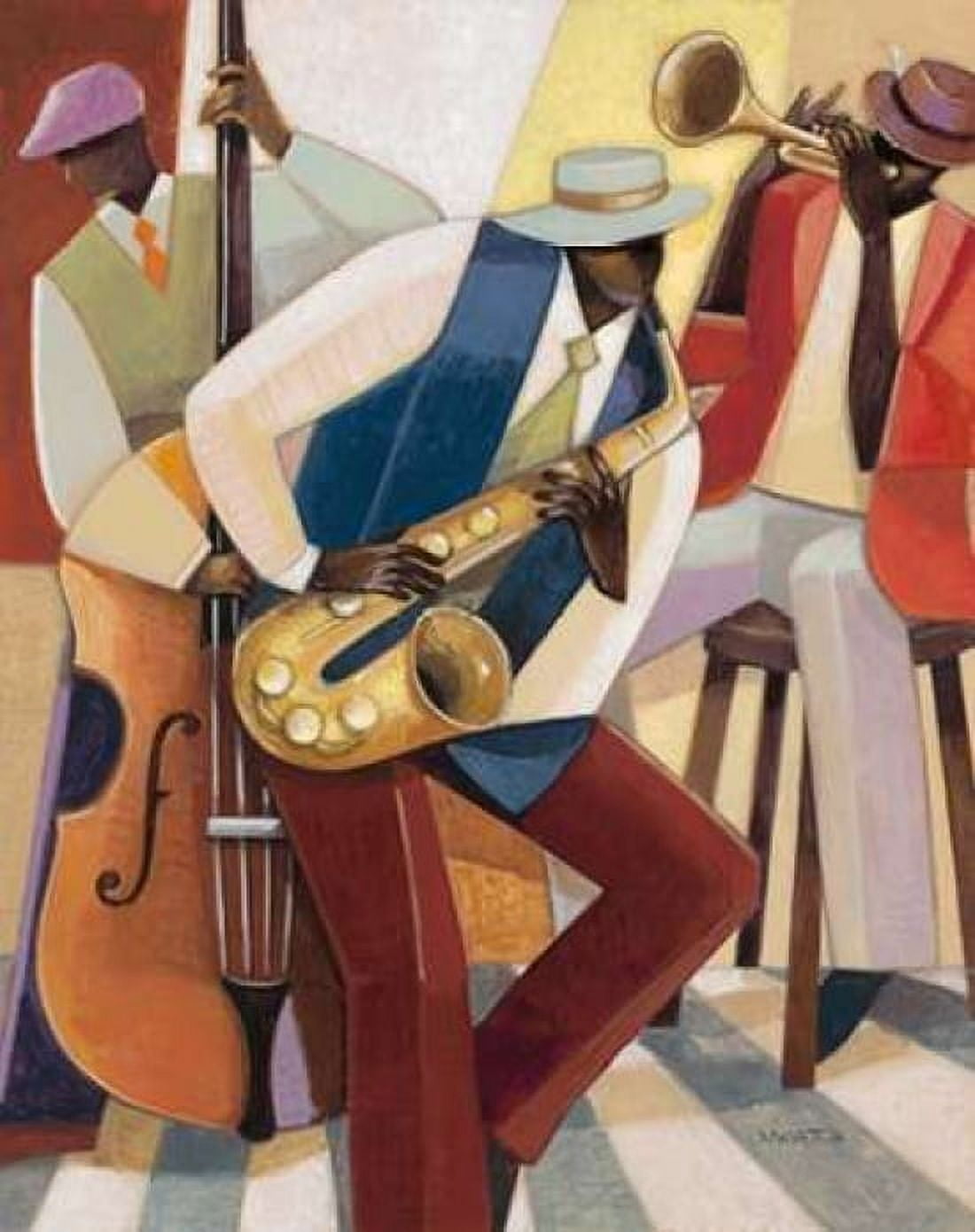 In the Groove 1 Canvas Art - Norm Wyatt Jr (24 x 30)