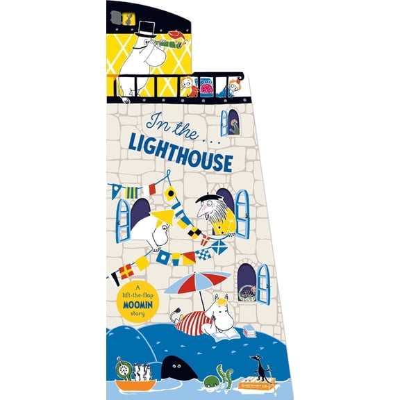 Moominhouse In the Lighthouse: A Lift-The-Flap Moomin Story, (Board Book)