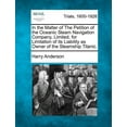 thumbnail image 1 of In the Matter of the Petition of the Oceanic Steam Navigation Company, Limited, for Limitation of Its Liability as Owner of the Steamship Titanic., 1 of 1